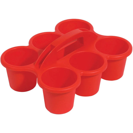 Deflecto Antimicrobial Kids 6 Cup Caddy: Lightweight Portable Organizer - Classroom Organizers