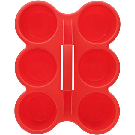 Deflecto Antimicrobial Kids 6 Cup Caddy: Lightweight Portable Organizer - Classroom Organizers