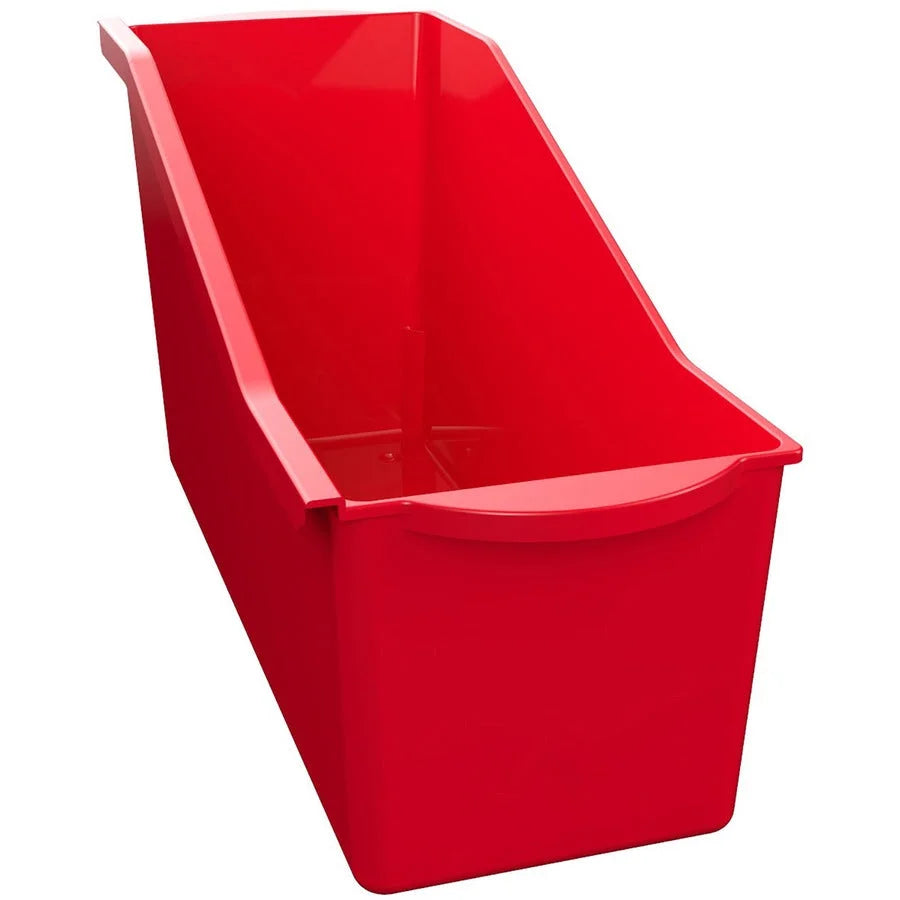 Deflecto Antimicrobial Kids Book Bin: Lightweight Portable Storage Solution - Classroom Organizers