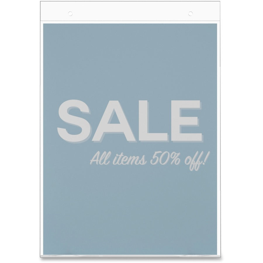 Deflecto Classic Image Wall Mount Sign Holder - Front