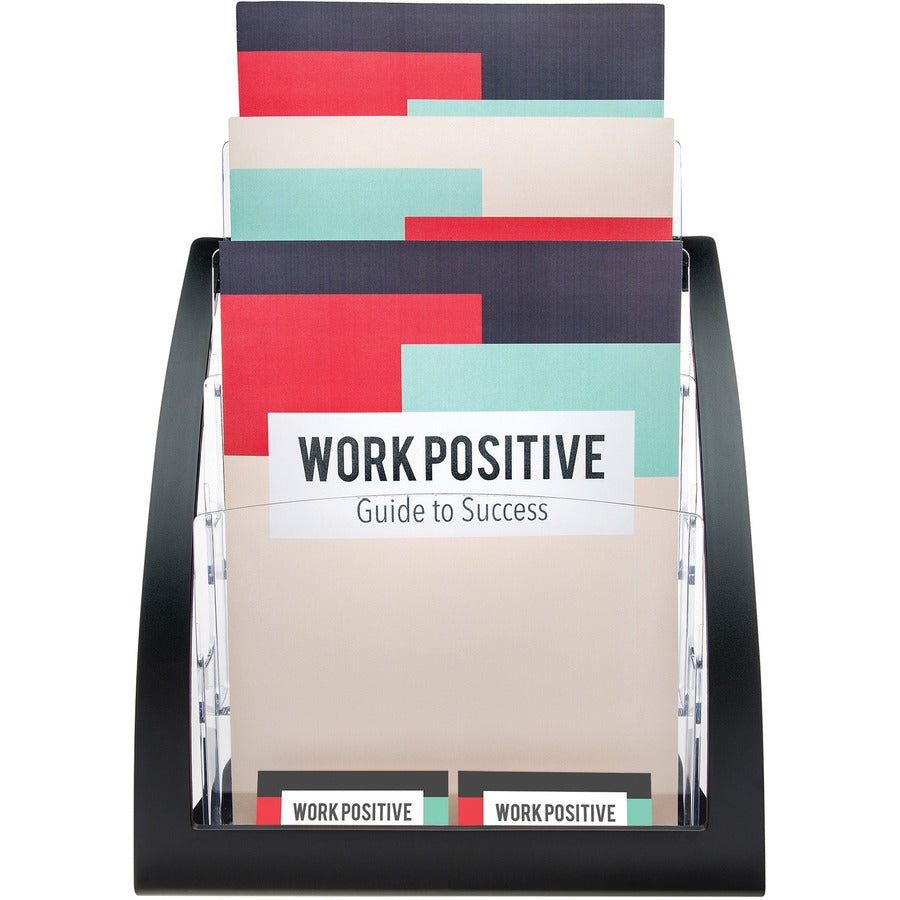 Deflecto Contemporary Literature Holder - Front