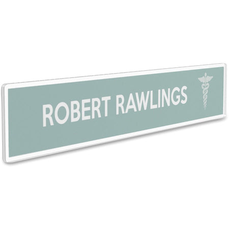 Deflecto Cubicle Nameplate Sign Holder - Right