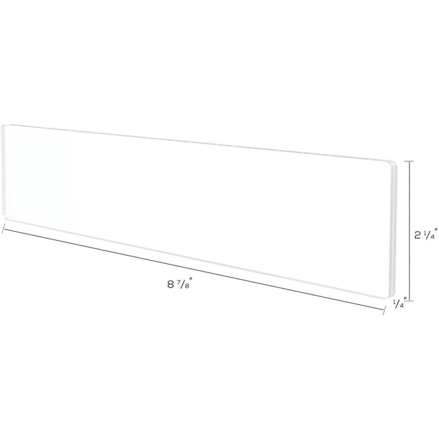 Deflecto Cubicle Nameplate Sign Holder - Alternate-Image1