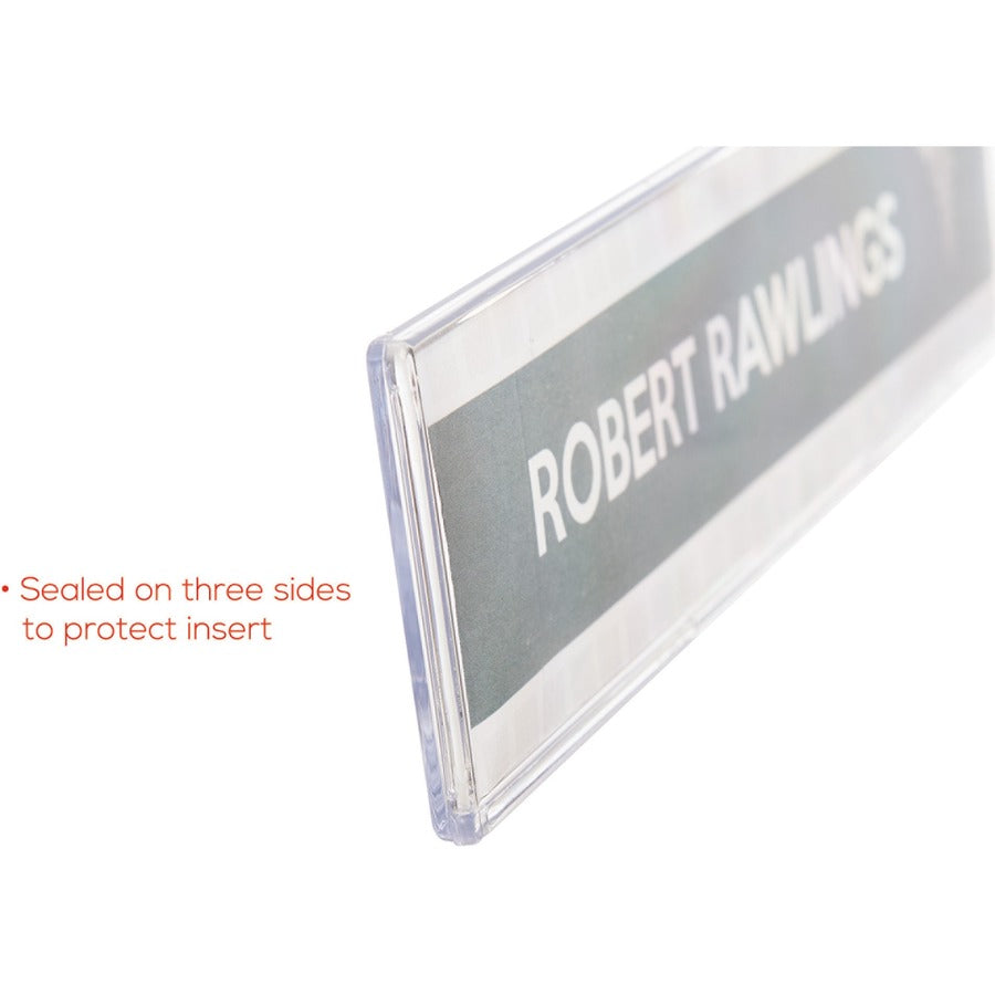 Deflecto Cubicle Nameplate Sign Holder - Alternate-Image5