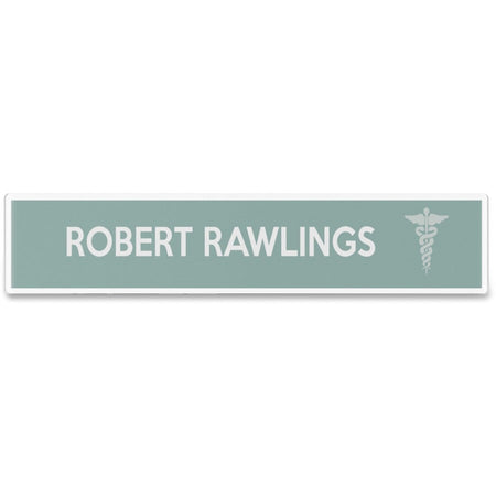 Deflecto Cubicle Nameplate Sign Holder - Front