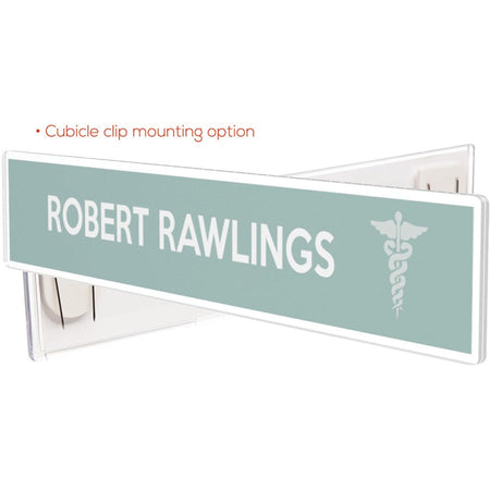 Deflecto Cubicle Nameplate Sign Holder - Alternate-Image6