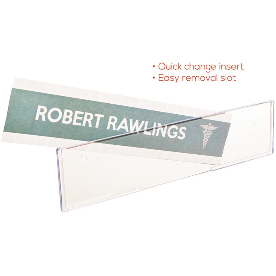 Deflecto Cubicle Nameplate Sign Holder - Alternate-Image4