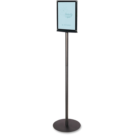 Deflecto Double-Sided Magnetic Sign Display: Versatile Indoor Holder - Signs & Nameplates