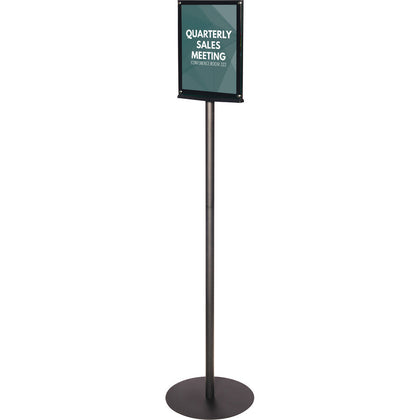 Deflecto Double-Sided Magnetic Sign Display: Versatile Indoor Holder - Signs & Nameplates
