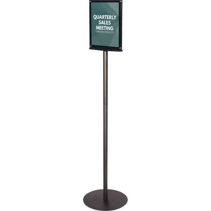 Deflecto Double-Sided Magnetic Sign Display: Versatile Indoor Holder - Signs & Nameplates