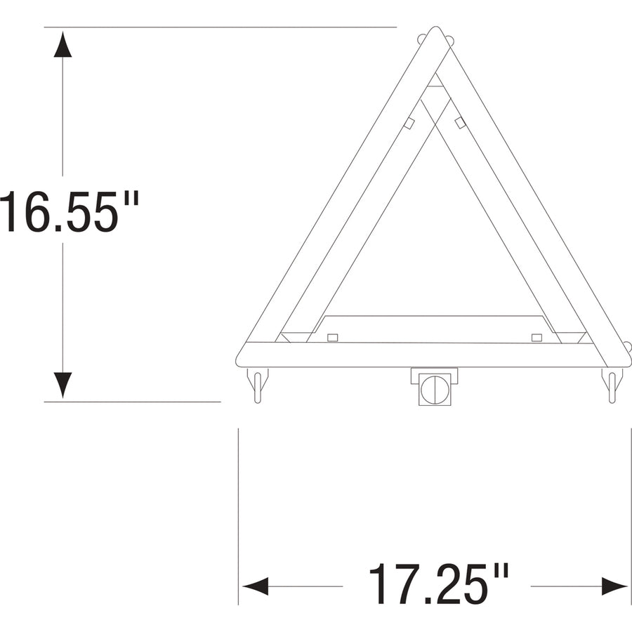 Deflecto Emergency Warning Triangle Kit - Alternate-Image1