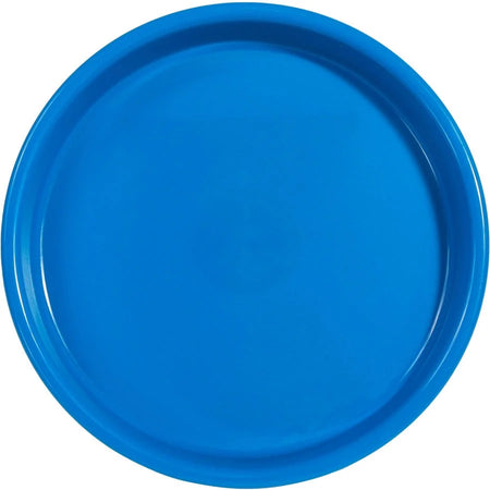 Deflecto Kids Antimicrobial Craft Tray - Blue Polypropylene - 13.07’’ Round - Accessories & Art - Arts Crafts