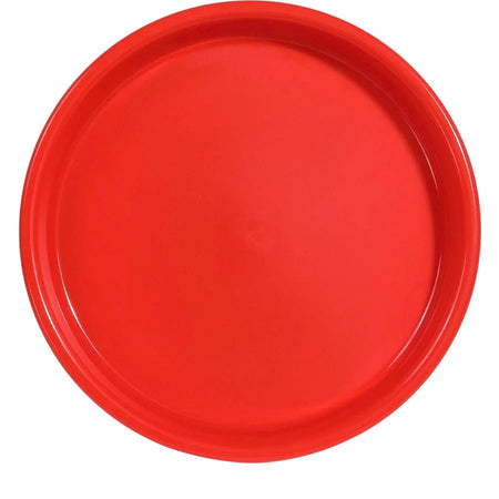 Deflecto Kids Antimicrobial Craft Tray - Red Polypropylene - 13.07’’ Round - Art & Accessory - Arts Crafts