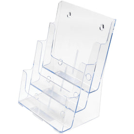 Deflecto Multi-Compartment DocuHolder: 3-Tier Desktop Organizer - Literature Holders/Sorters