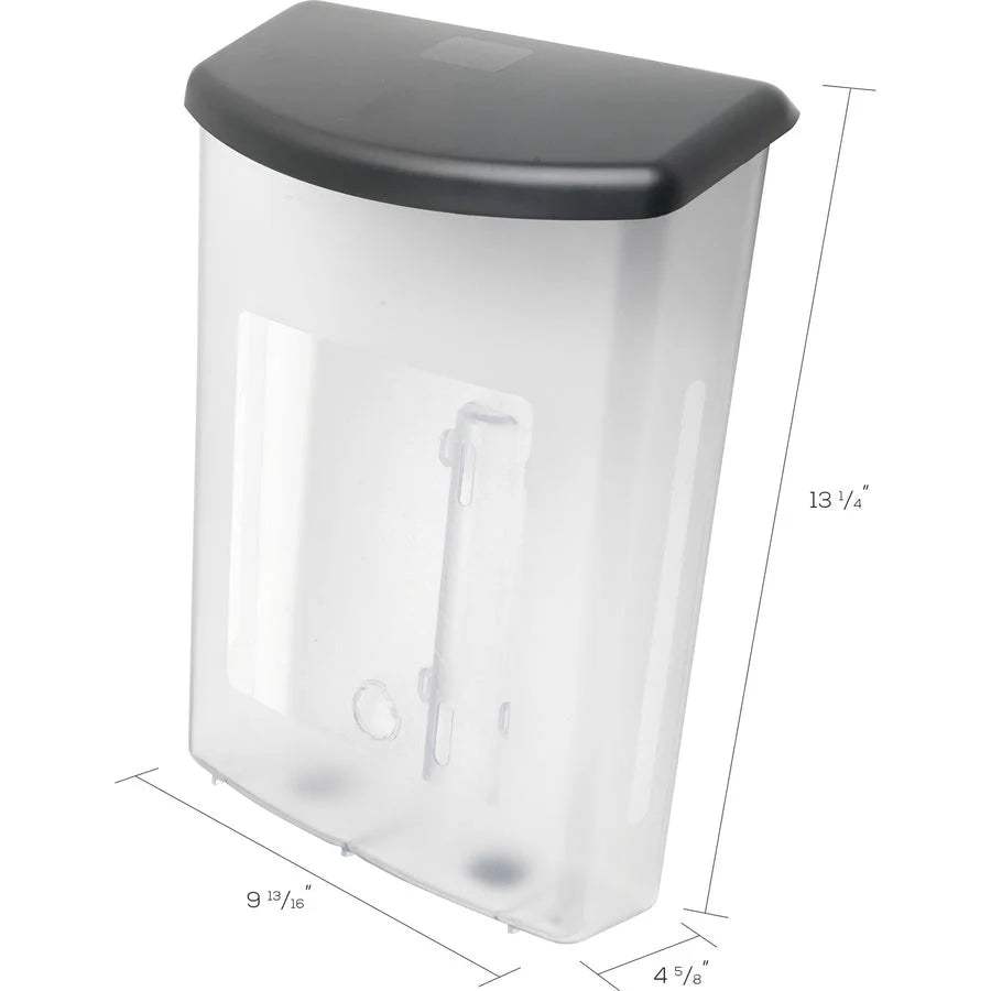 Deflecto Outdoor Literature Box: Break Resistant Water Proof - Gray Plastic - Mailbox/Suggestion Boxes