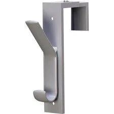 Deflecto Plastic Partition Hooks - 2 - 6.5’’ Height x 1.5’’ Width - for Garment - Pack - & Hangers