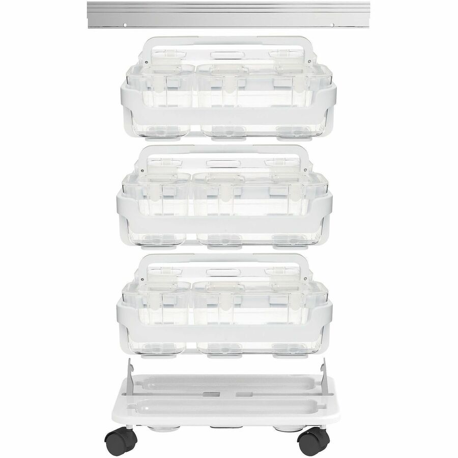Deflecto Stackable Caddy Organizer Multi-Pack Bundle - Front