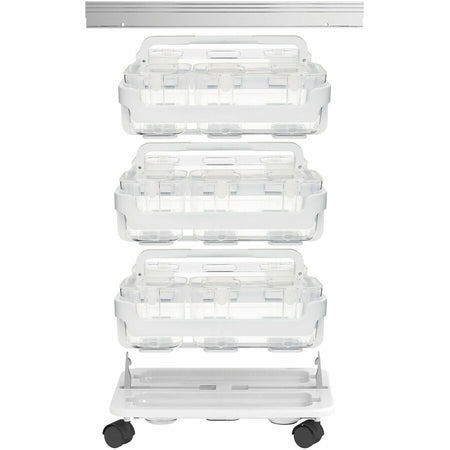 Deflecto Stackable Caddy Organizer Multi-Pack Bundle - Front