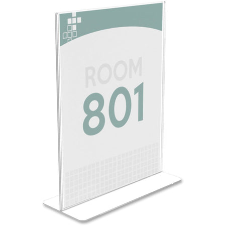 Deflecto Superior Image Double-Sided Sign Holder - Right