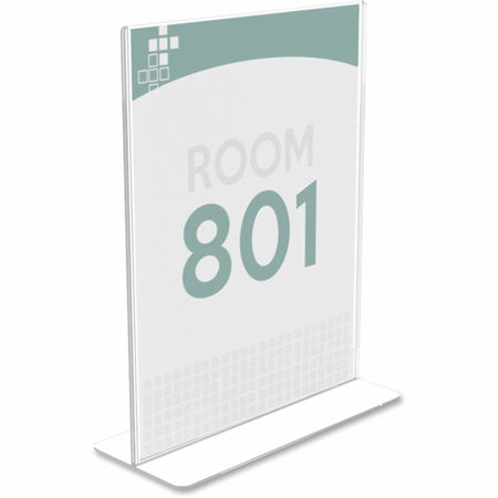Deflecto Superior Image Double-Sided Sign Holder - 2000