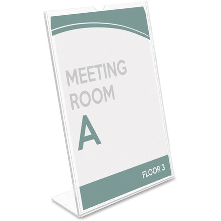 Deflecto Superior Image Slanted Sign Holders - Right