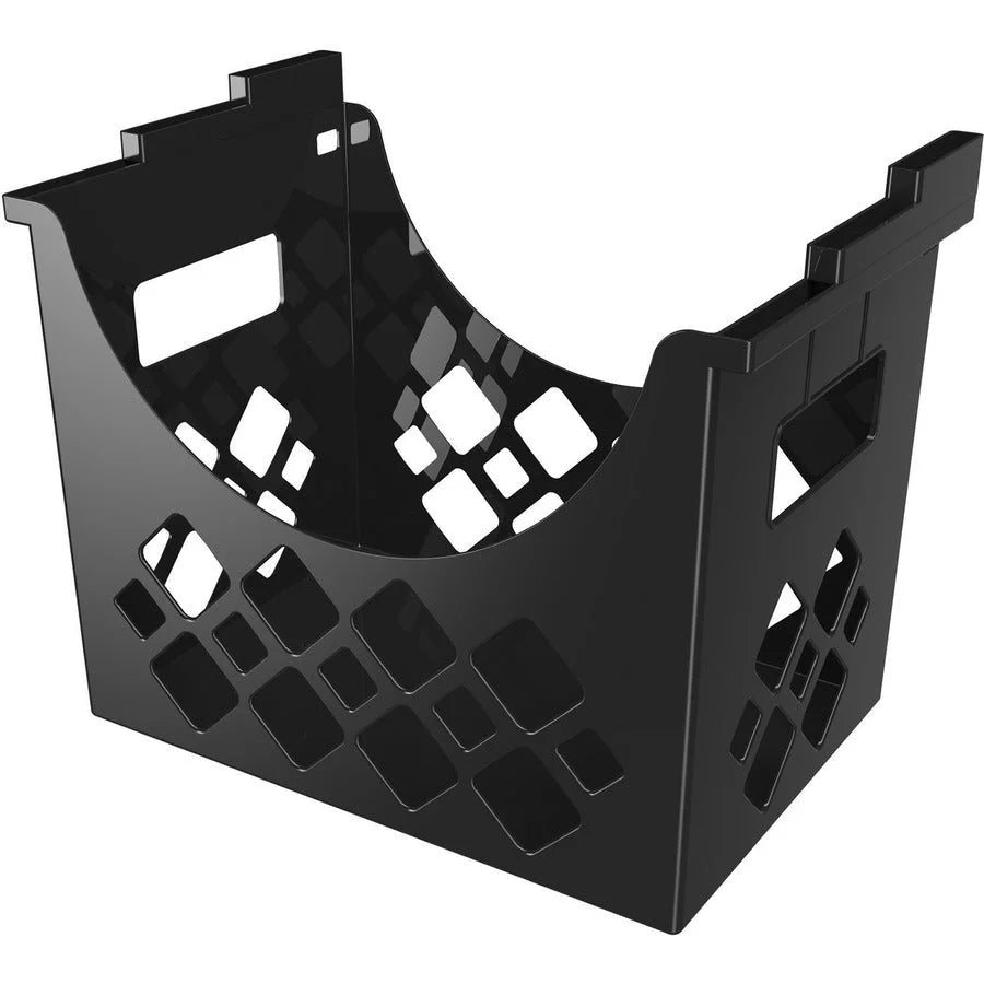 Deflecto Sustainable Desktop Hanging File Holder - Sturdy & Recycled - Black - Folders Accessories