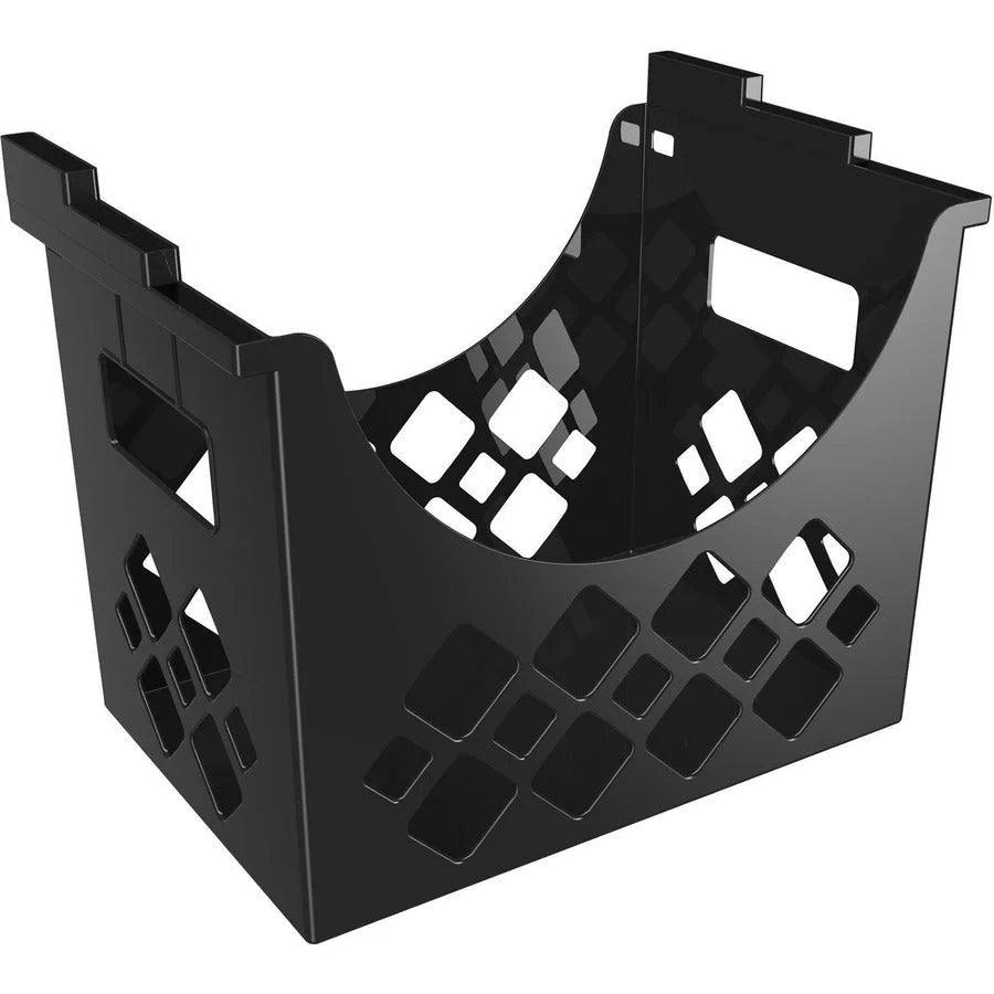 Deflecto Sustainable Desktop Hanging File Holder - Sturdy & Recycled - Black - Folders Accessories