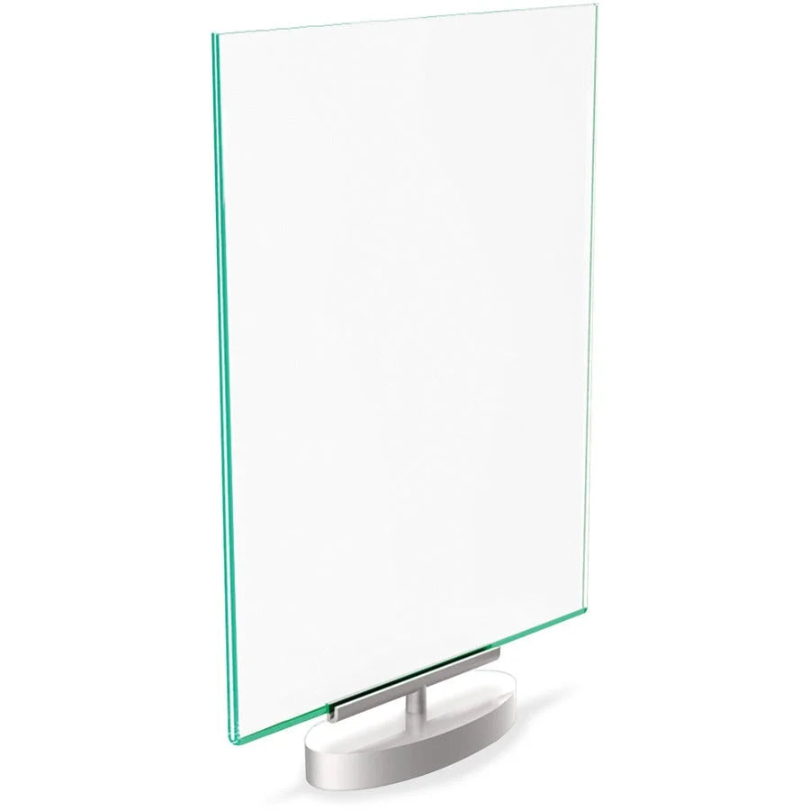 Deflecto Swivel Sign Holder: Vertical 8.5’’ x 11’’ Media Support - Signs & Nameplates