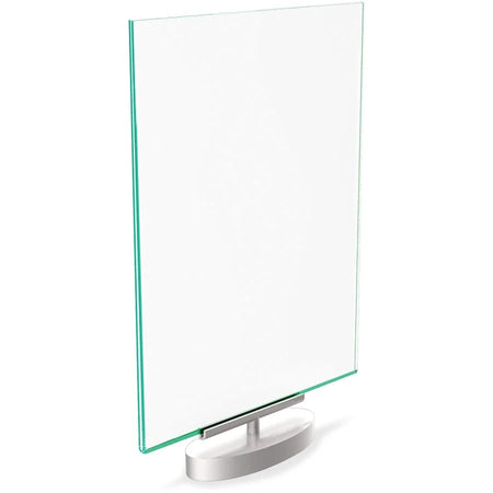 Deflecto Swivel Sign Holder: Vertical 8.5’’ x 11’’ Media Support - Signs & Nameplates