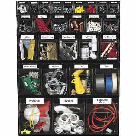 Deflecto Tilt Bin Interlocking Multi-Bin Storage Organizer - Alternate-Image10
