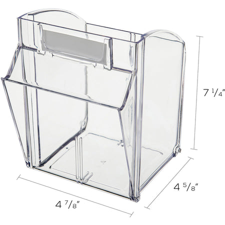 Deflecto Tilt Bin Interlocking Multi-Bin Storage Organizer - Alternate-Image1