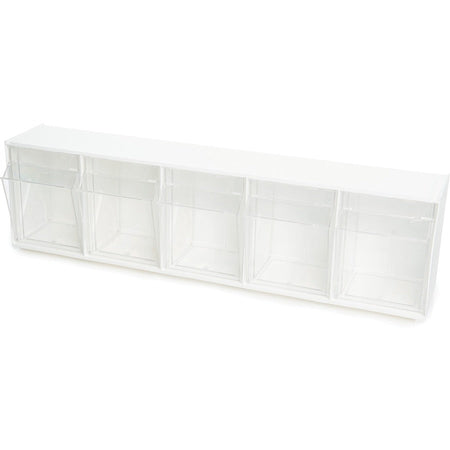 Deflecto Tilt Bin Interlocking Multi-Bin Storage Organizer - Left