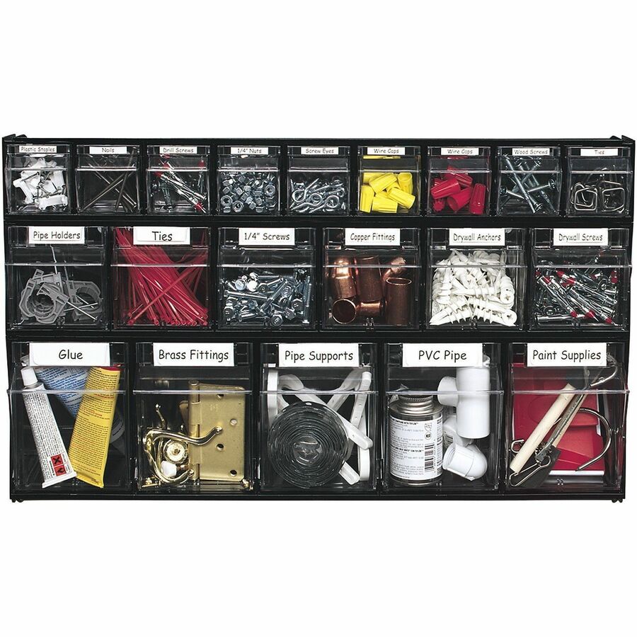 Deflecto Tilt Bin Interlocking Multi-Bin Storage Organizer - Alternate-Image14