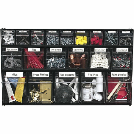 Deflecto Tilt Bin Interlocking Multi-Bin Storage Organizer - Alternate-Image14
