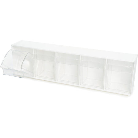 Deflecto Tilt Bin Interlocking Multi-Bin Storage Organizer - Alternate-Image4