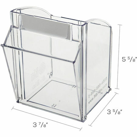 Deflecto Tilt Bin Interlocking Multi-Bin Storage Organizer - Alternate-Image9