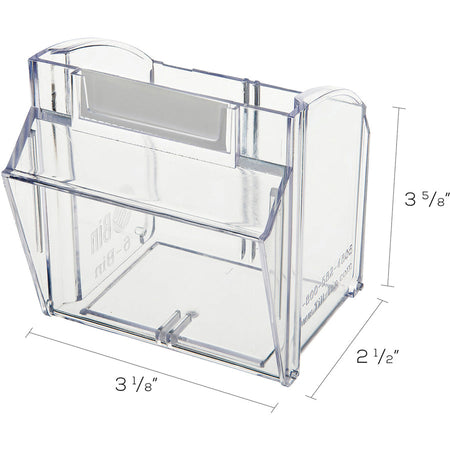 Deflecto Tilt Bin Interlocking Multi-Bin Storage Organizer - Alternate-Image2