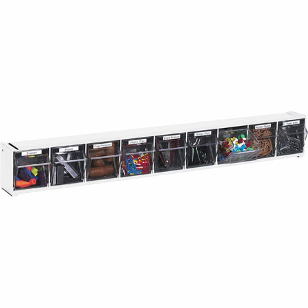 Deflecto Tilt Bin Interlocking Multi-Bin Storage Organizer - Left