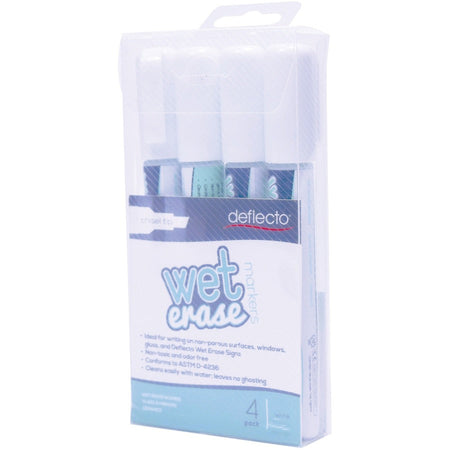 Deflecto Wet Erase Markers - Left