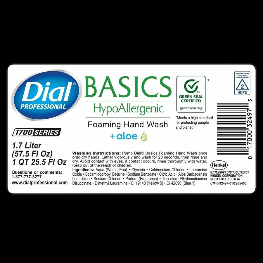 Dial Professional 1700 Manual Refill Foaming Handwash - Alternate-Image4
