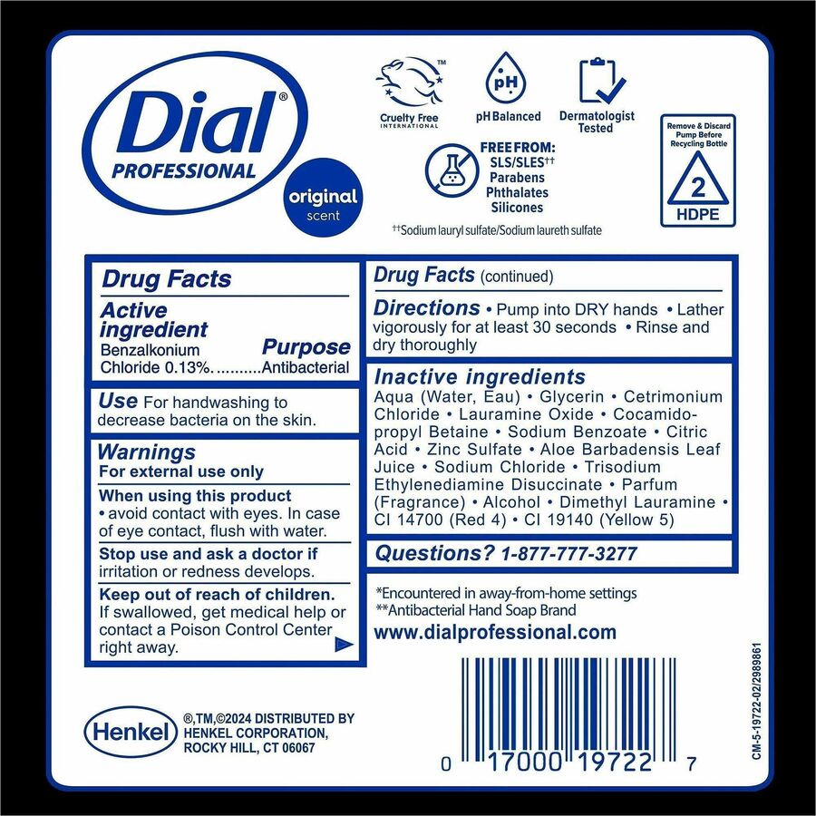 Dial 1700 Universal Dispenser Refills - Alternate-Image3