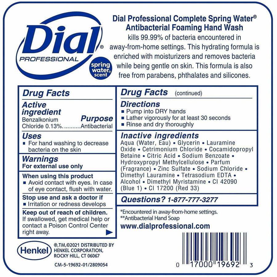 Dial 1700 Universal Dispenser Refills - Alternate-Image9