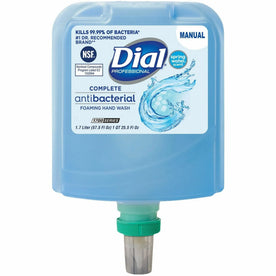 Dial 1700 Universal Dispenser Refills: Spring Water Scent 1.80 Quart - Antibacterial Bacteria Remover - Skin Care