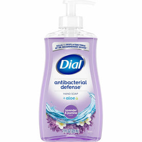 Dial Antibacterial Defense Hand Soap: Fresh Scent Bacteria Remover Lavender - 11 fl oz - Soaps/Cleaners