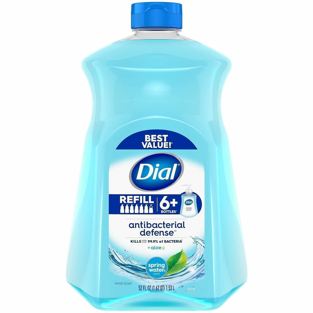 Dial Antibacterial Defense Liquid Hand Soap - 2000