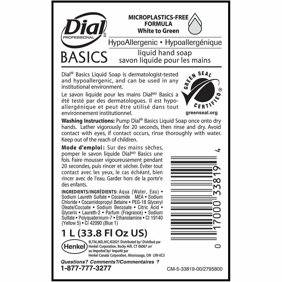Dial Professional Basics Liquid Hand Soap - Alternate-Image10