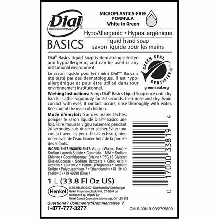 Dial Professional Basics Liquid Hand Soap - Alternate-Image10