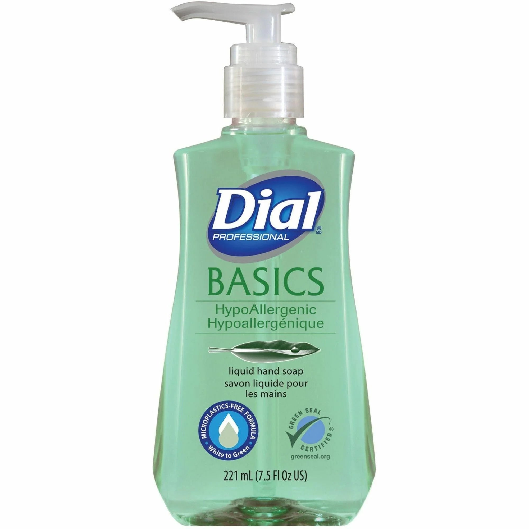 Dial Basics Liquid Hand Soap: Multipurpose Green Wash - Soaps/Cleaners