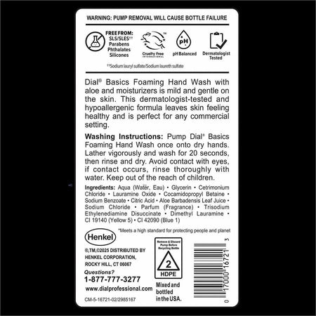 Dial Professional FIT Refill Basics Foam Handwash - Alternate-Image11