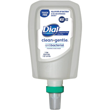 Dial FIT TF Refill Clean+ Foaming Hand Wash - Bacteria & Odor Remover - Skin Care Dispensers Refills